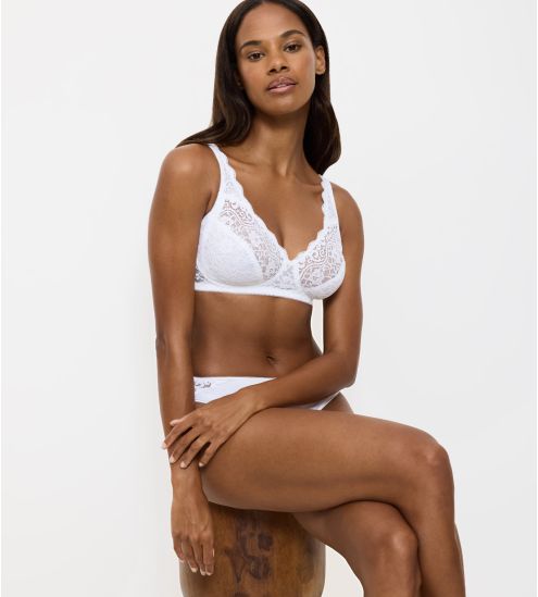 Soutien gorge sans armatures Amourette Blanc