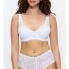 Soutien gorge balconnet Amourette Blanc