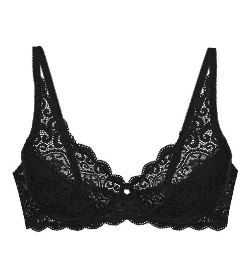 Soutien gorge avec armatures Amourette Noir