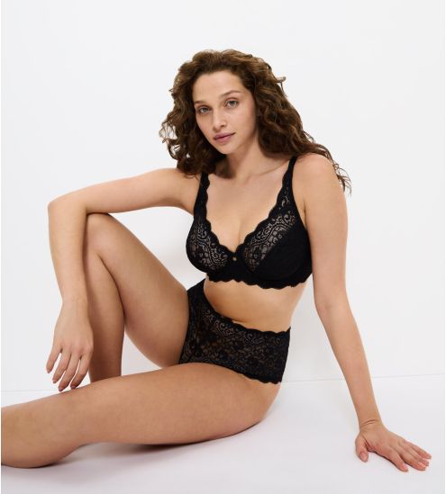 Soutien gorge avec armatures Amourette Noir