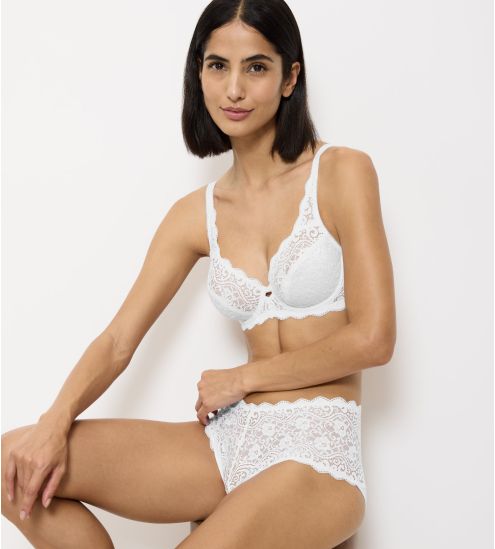 Soutien gorge avec armatures Amourette Blanc
