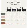 Soutien-gorge sans armatures Shape Smart Noir