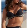 Haut de maillot de bain corbeille Horizon Boréal Noir Boréal