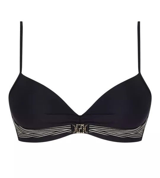 Haut de maillot de bain corbeille Horizon Boréal Noir Boréal