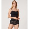 Top à bretelles Natural Comfort Lace Noir