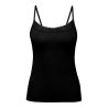 Top à bretelles Natural Comfort Lace Noir