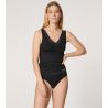 Top à bretelles larges Natural Comfort Lace Noir