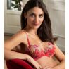 Soutien gorge avec armatures Forêt Rubis Santal Rouge