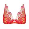 Soutien gorge Glam Forêt Rubis Santal Rouge