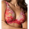 Soutien gorge Glam Forêt Rubis Santal Rouge