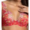 Soutien gorge Glam Forêt Rubis Santal Rouge