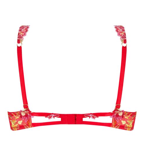 Soutien gorge Glam Forêt Rubis Santal Rouge