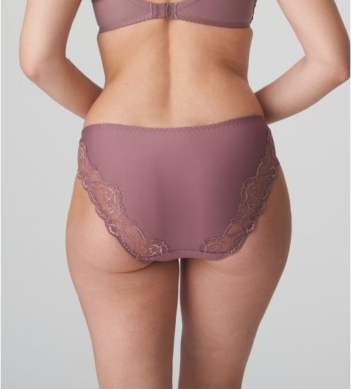 Slip Brésilien Madison Satin Taupe
