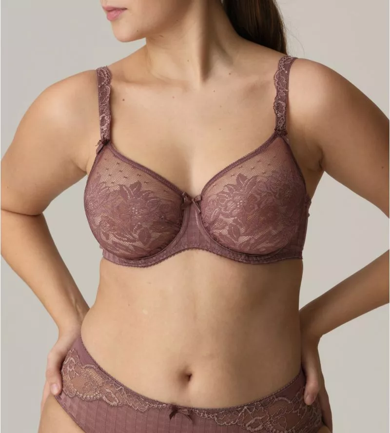 Soutien gorge emboîtant Madison Satin Taupe