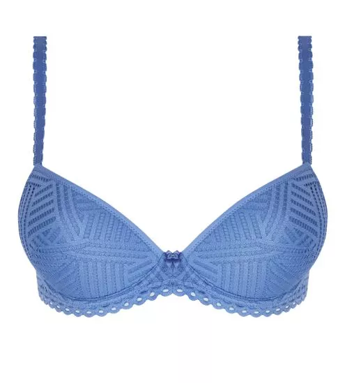 Soutien gorge push up (A, B) Tressage Graphic Tressage Denim