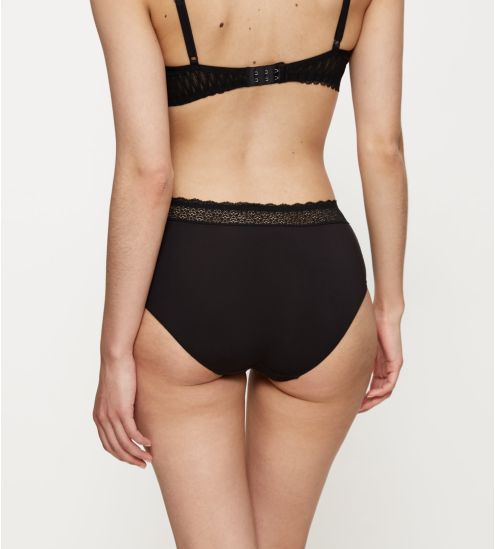 Lot de 2 culottes hautes Feel of Modal Noir
