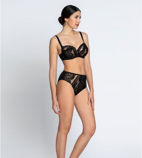 Culotte haute Désirs de Venise Noir