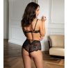 Shorty Laçage Désirs de Venise Noir