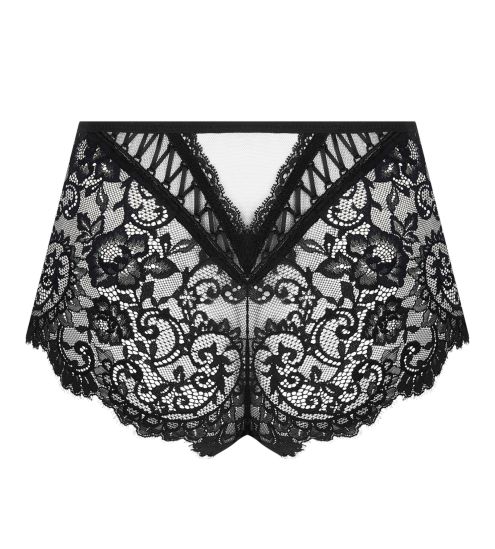 Shorty Laçage Désirs de Venise Noir