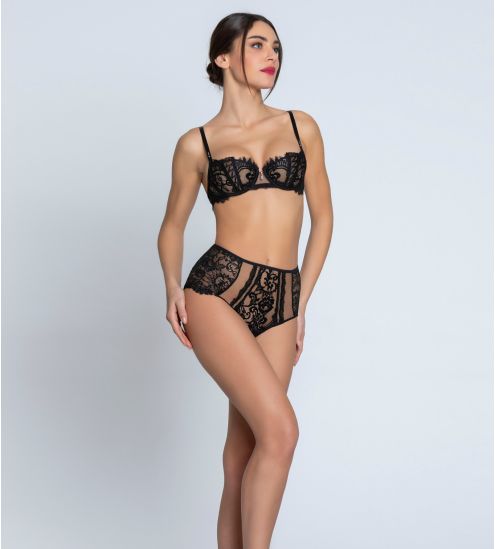 Soutien gorge corbeille Désirs de Venise Noir
