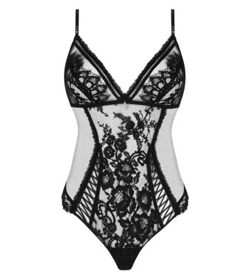 Body laçage Désirs de Venise Noir