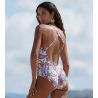 Maillot de bain une pièce La Bayadère Blanc Flashy