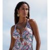 Maillot de bain une pièce La Bayadère Blanc Flashy