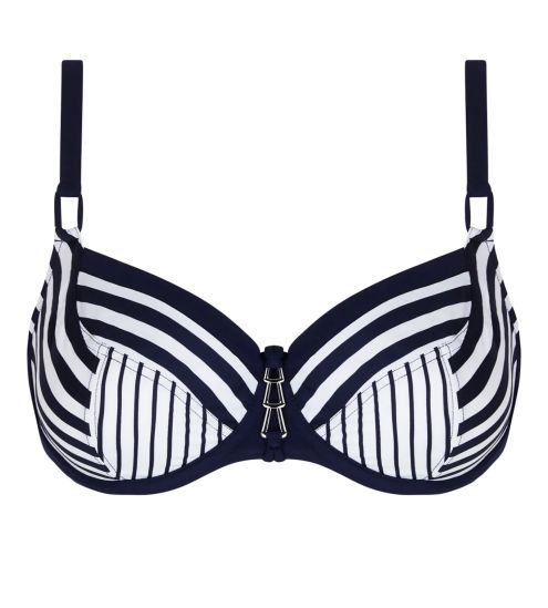 Haut de maillot de bain corbeille Rayure en ligne Rayure Croisière