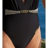 Maillot de bain Séduction une pièce Horizon Boréal Noir Boréal