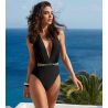 Maillot de bain Séduction une pièce Horizon Boréal Noir Boréal