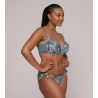 Haut de maillot de bain corbeille mousse Riyad Turquoise Seas