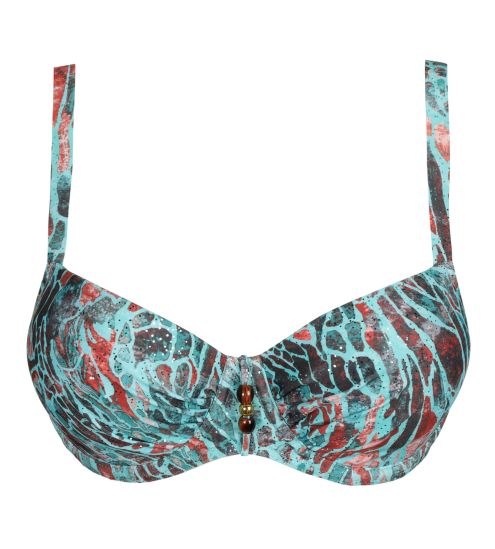 Haut de maillot de bain corbeille mousse Riyad Turquoise Seas