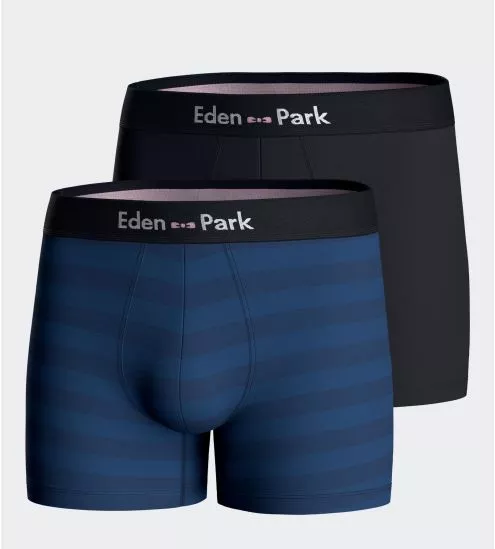 Lot de 2 boxers Midnight / Marine