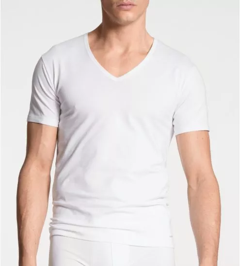T shirt manches courtes Cotton Code Blanc