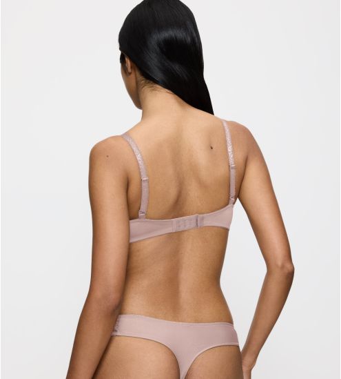 Soutien gorge armatures Amourette Mauve Rose