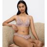 Soutien gorge armatures Amourette Mauve Rose