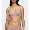 Soutien gorge armatures Amourette Mauve Rose