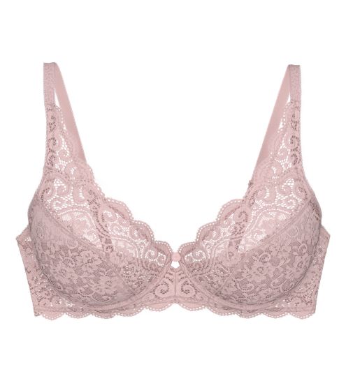 Soutien gorge armatures Amourette Mauve Rose
