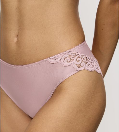 Culotte haute Amourette Mauve Rose