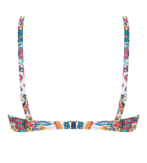 Haut de maillot de bain bandeau La Bayadère Blanc Flashy