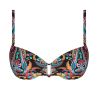 Haut de maillot de bain bandeau La Bayadère Noir Flashy