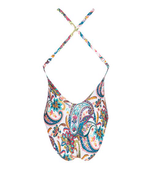 Maillot de bain une pièce La Bayadère Blanc Flashy