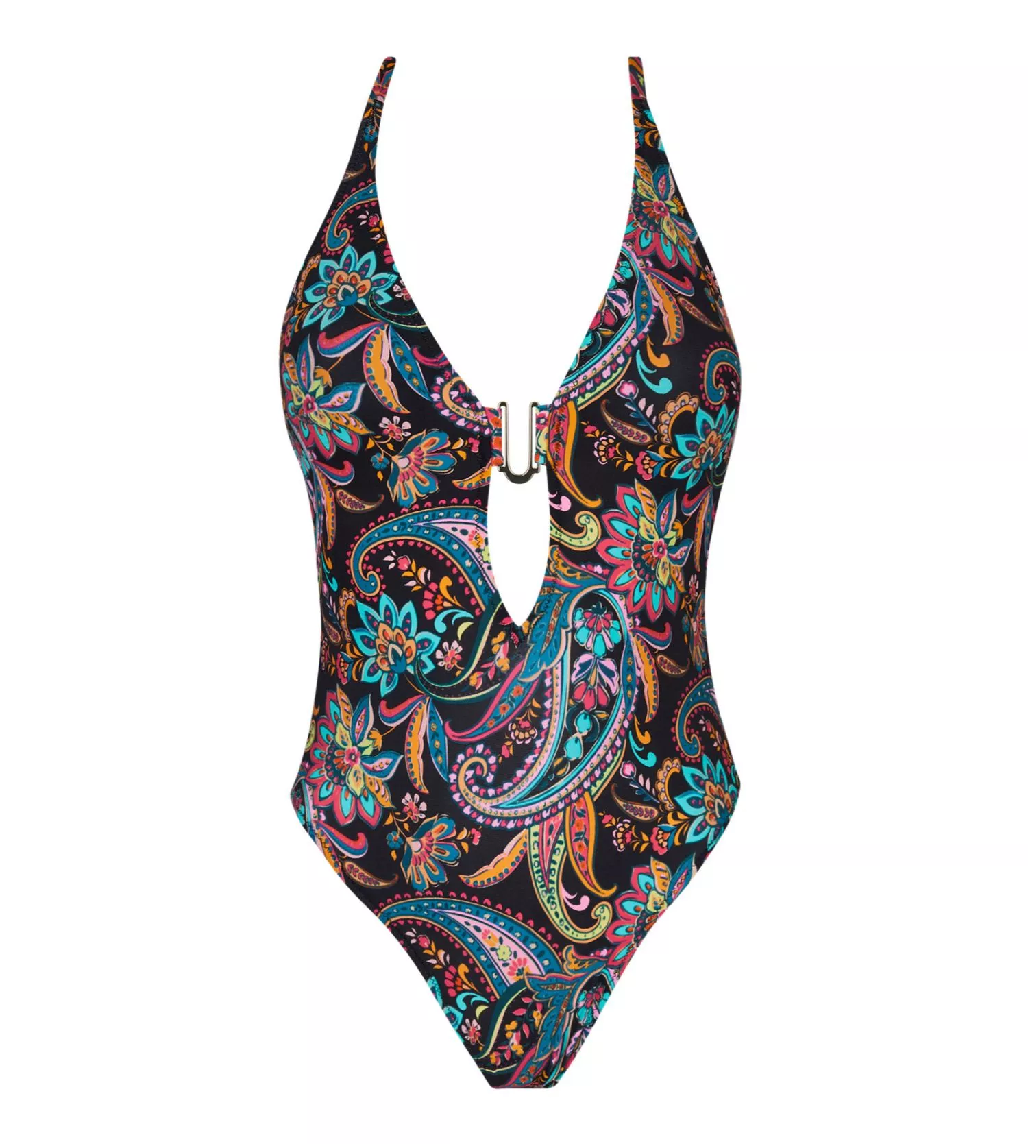 Maillot de bain une pièce La Bayadère Noir Flashy