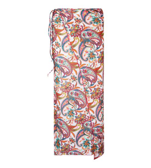 Paréo long La Bayadère Blanc Flashy