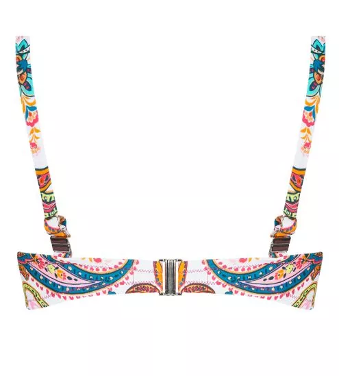 Haut de maillot de bain corbeille fitting La Bayadère Blanc Flashy