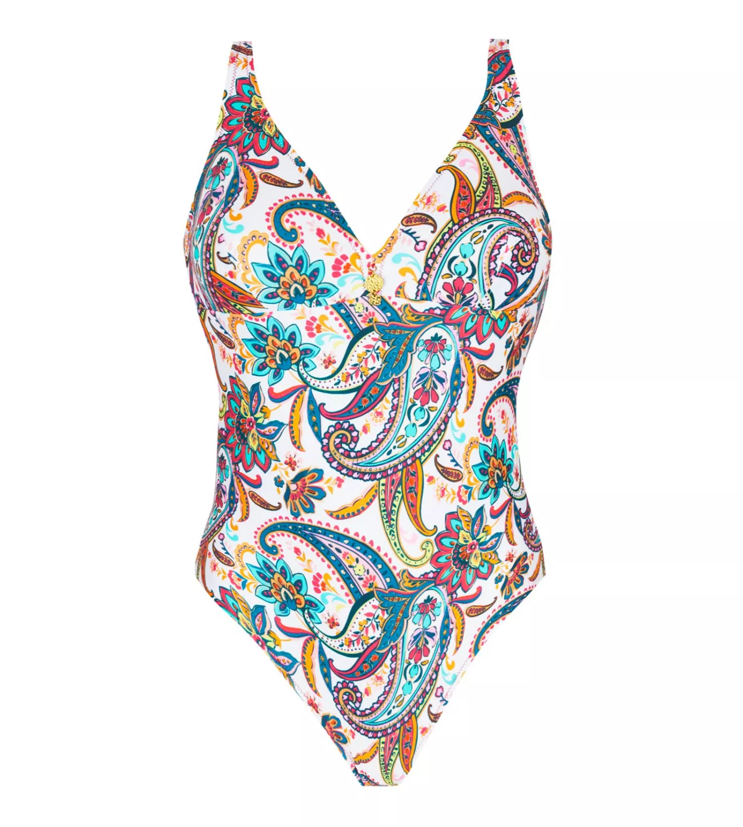 Maillot de bain une pièce La Bayadère Blanc Flashy