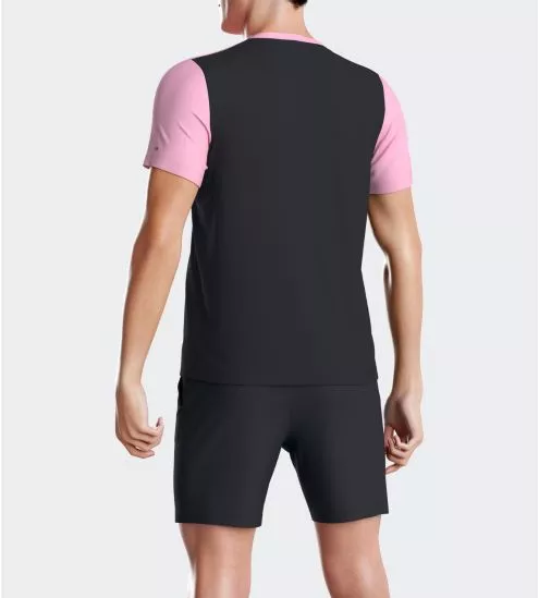 Pyjama court homme Rose