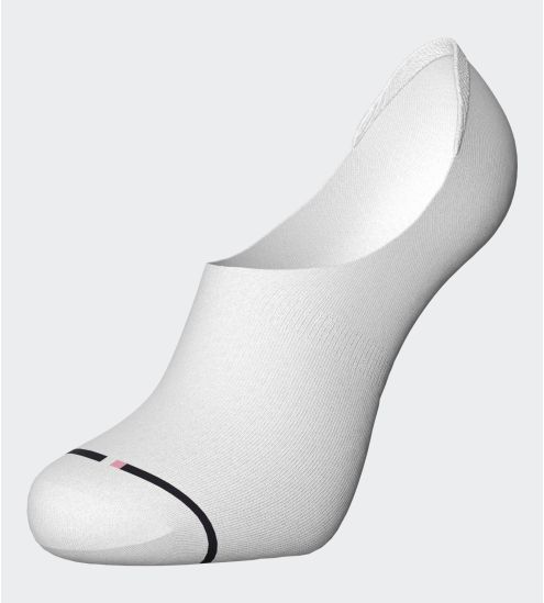 Weiße unsichtbare Socken