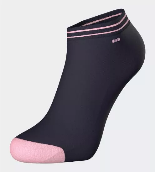 Navy Sneakers Socken
