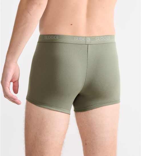 Slip Sloggi Men Basic Short Moss Green Old